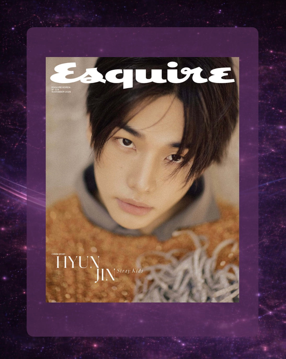 Hyunjin esquire Korea November 2026 Issue