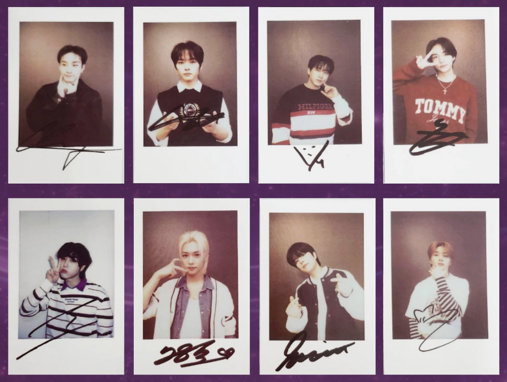 Stray Kids Rockstar KMStation Polaroid