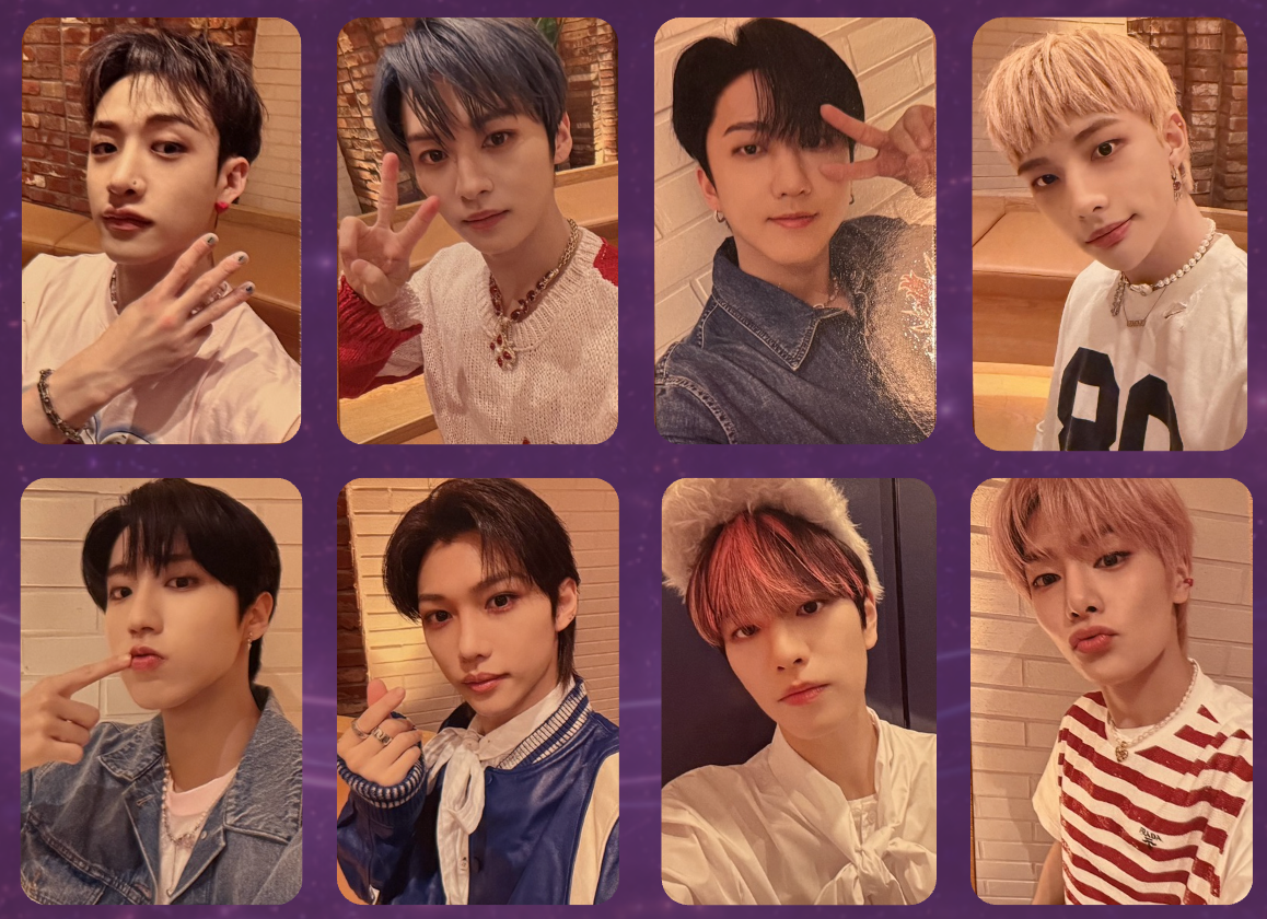 Stray Kids 'Maxident' Star river Fansign Round 2 POB