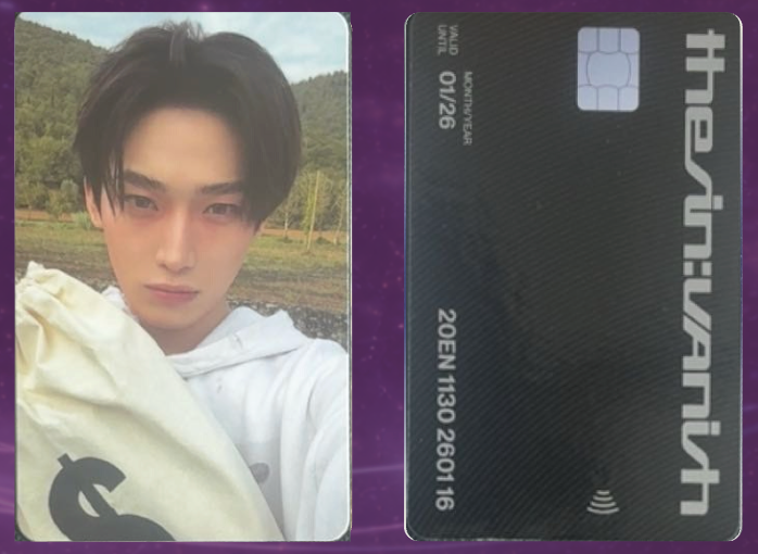 Enhypen The Sin: The Vanish Photocard Sunoo