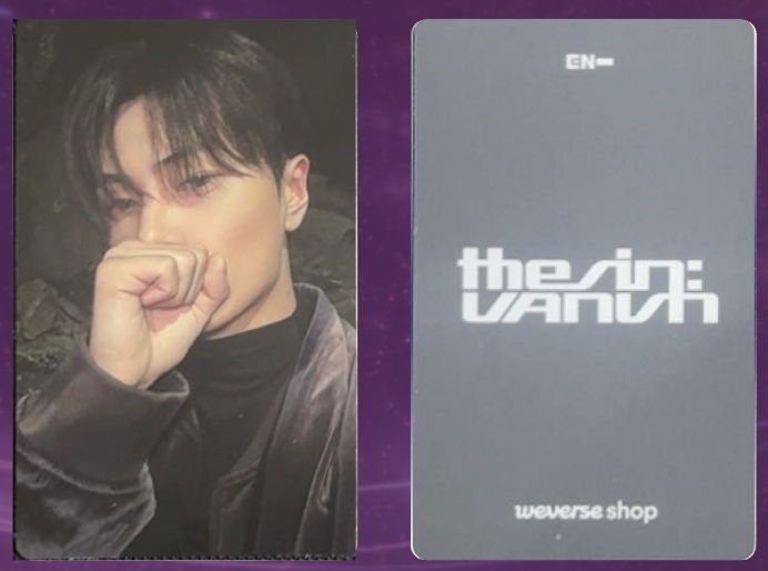Enhypen The Sin: The Vanish Photocard Jay