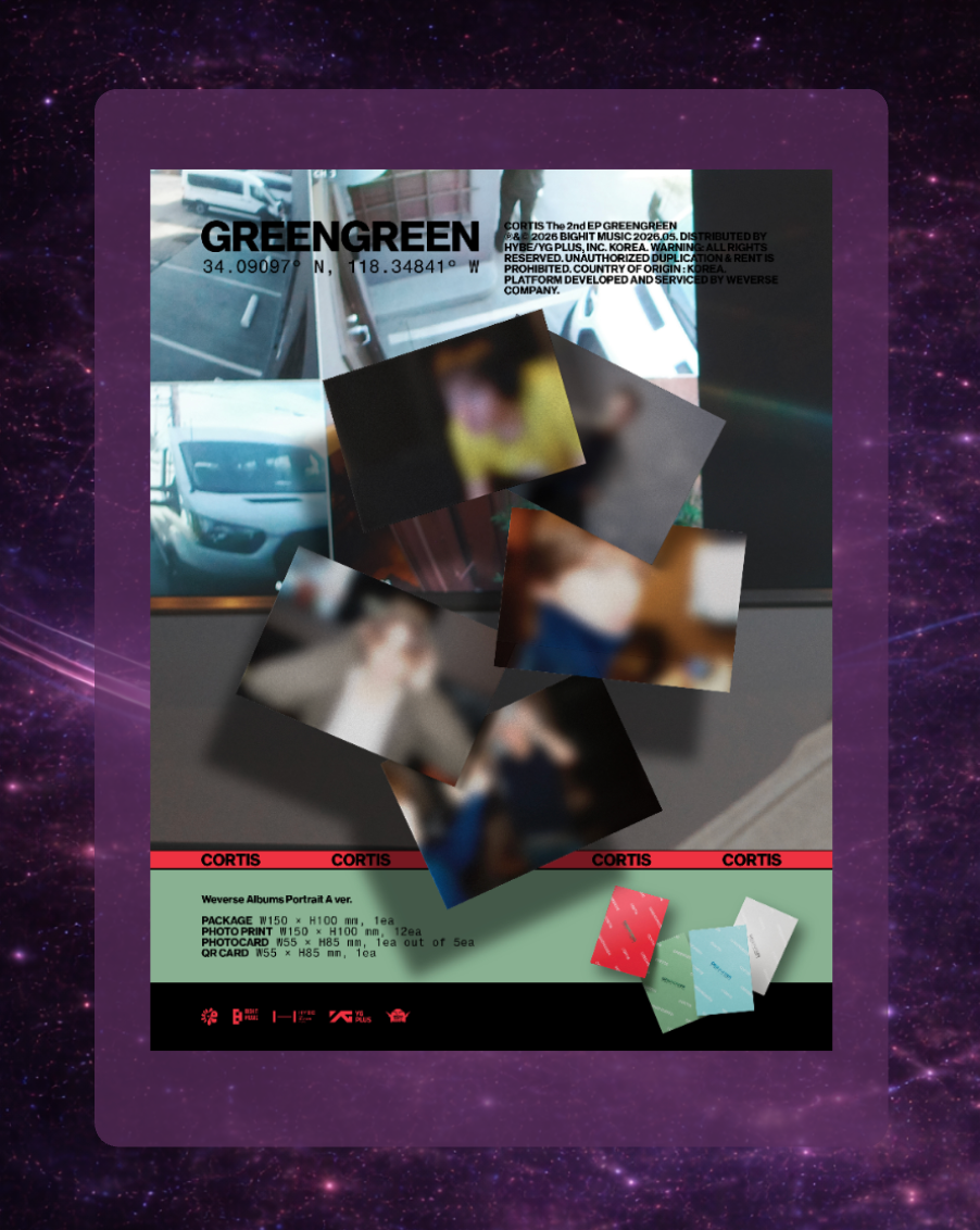 Cortis The 2nd EP: Greengreen (Weverse Ver.)