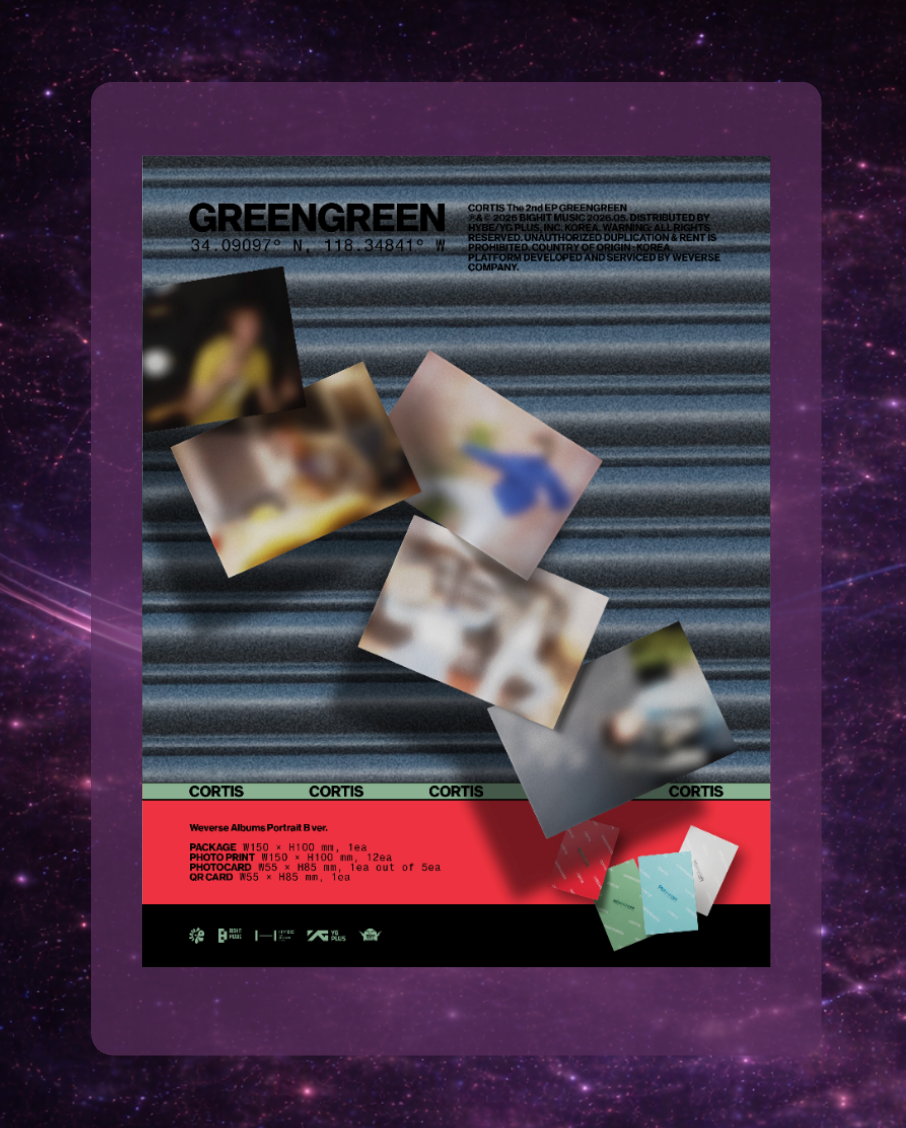Cortis The 2nd EP: Greengreen (Weverse Ver.)