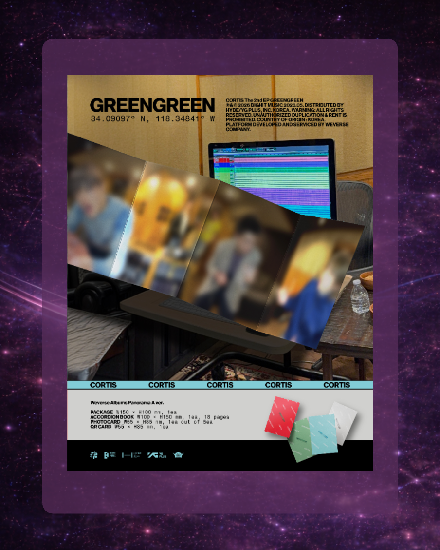 Cortis The 2nd EP: Greengreen (Weverse Ver.)