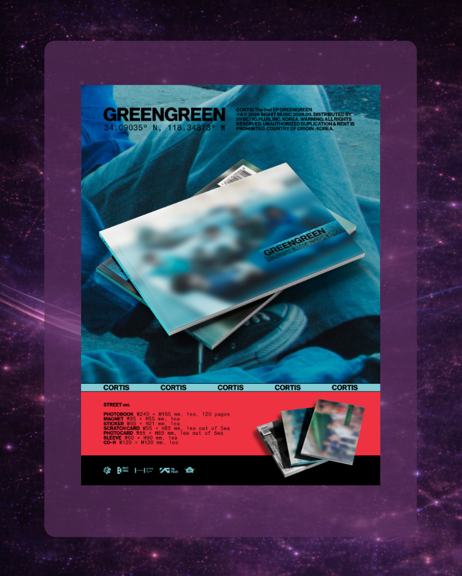 Cortis The 2nd EP: Greengreen (Random Ver.)