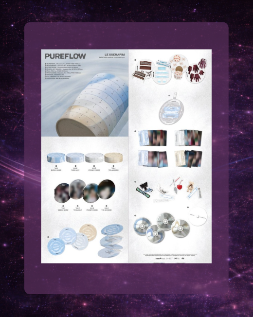 LE SSERAFIM Pureflow pt 1.