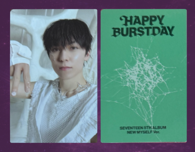 Seventeen Burstday Photocard: Vernon