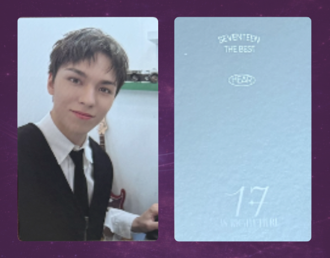 Seventeen 17 is Right Here Photocard: Vernon