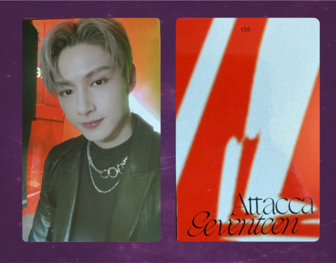 Seventeen Attacca Photocard: Jun