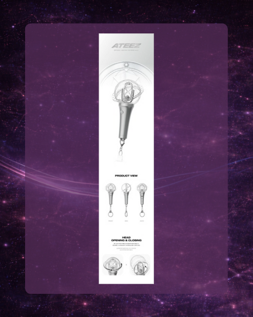 Ateez Lightstick Version 3 (Keyring Verison)