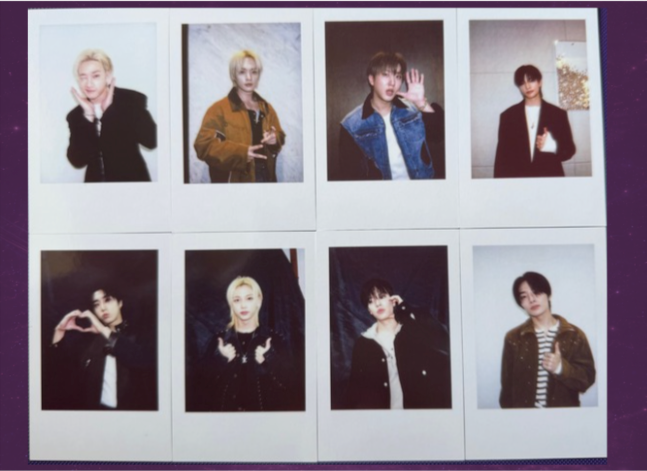 Stray Kids Karma KMStation Polaroids