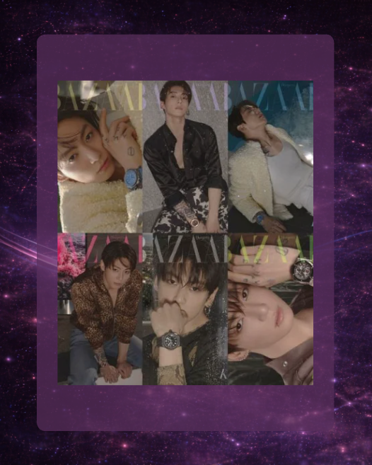 Jungkook Harpers Bazaar 6 Set Edition