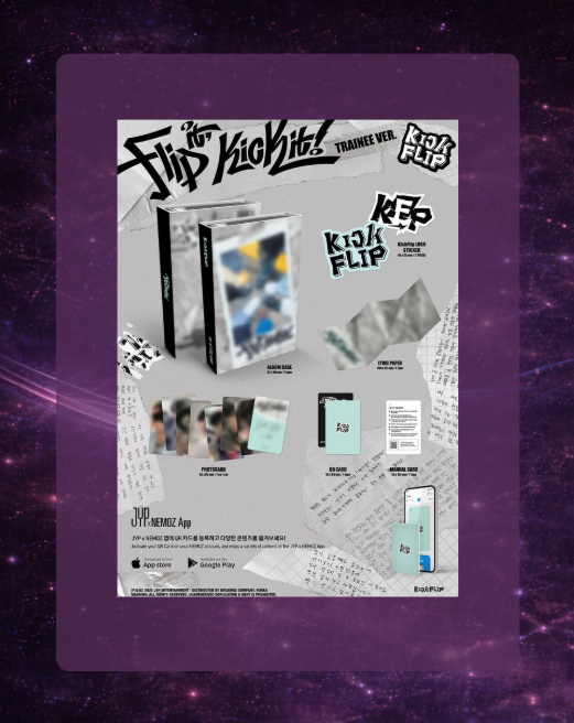 KickFlip Flip it Kick it Album (Trainee Ver.)