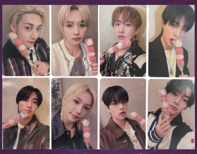 Stray Kids Karma Kmstation Fansign Photocard