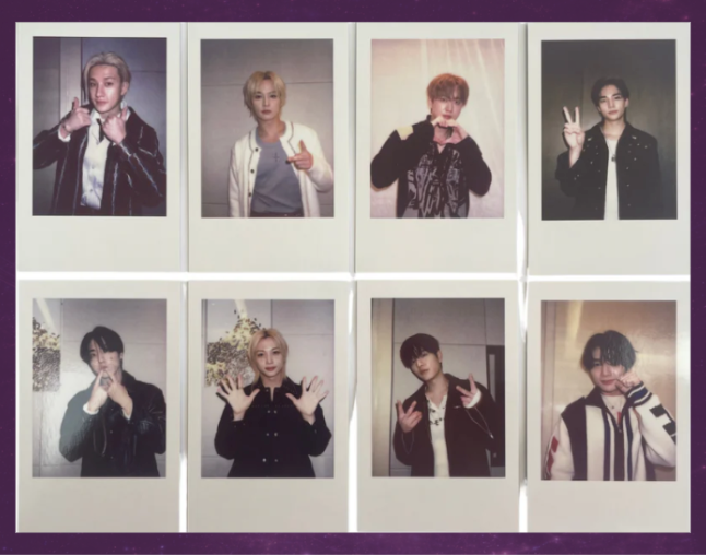 Stray Kids Karma Kmstation Fansign Polaroid