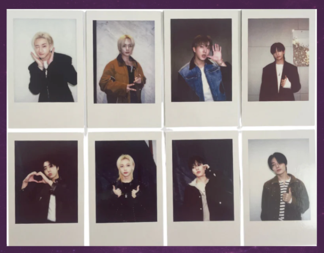 Stray Kids Karma KMStation Polaroids