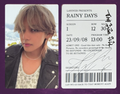 BTS V Photocard