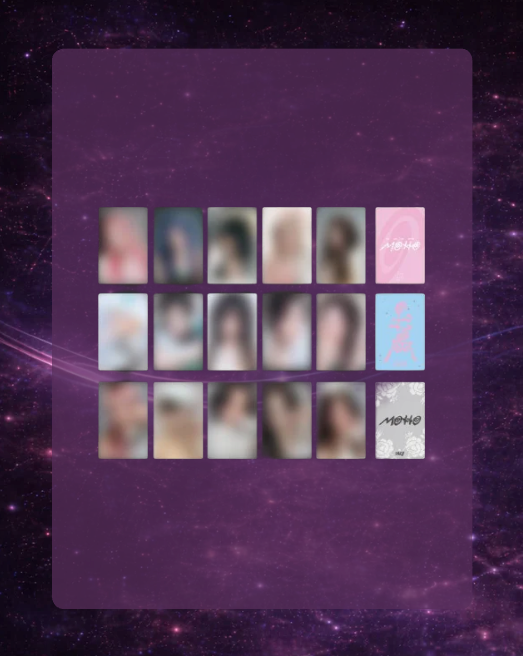 Itzy Motto Pop-Up: TRADING CARD