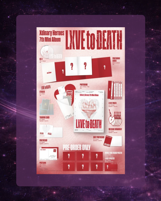 Xdinary Heroes LXVE to DEATH (Photobook ver.)