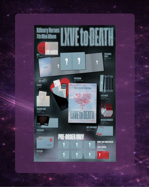 Xdinary Heroes LXVE to DEATH (Photobook ver.)