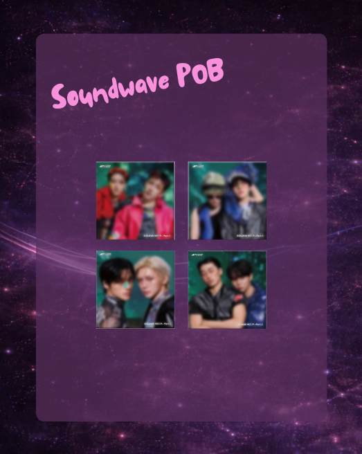 Ateez: Golden Hour Part 5 (Digipack Unit ver.) Soundwave POB