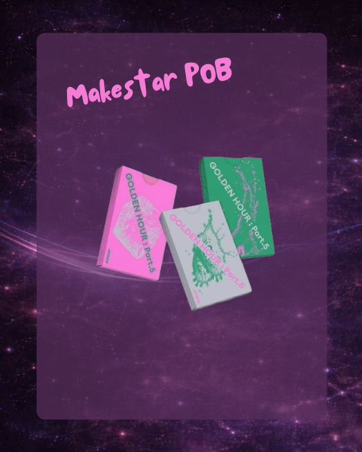 Ateez: Golden Hour Part 5 (POCAALBUM ver.) Makestar POB
