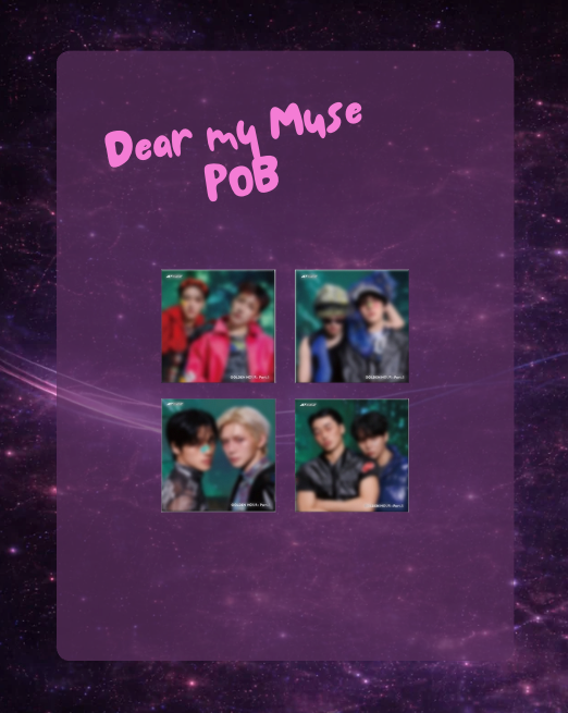 Ateez: Golden Hour Part 5 (Digipack Unit ver.) Dear My Muse POB