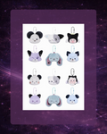 Xdinary Monsters SECRET FACE KEYRING - 2026 Summer Special The Xcape
