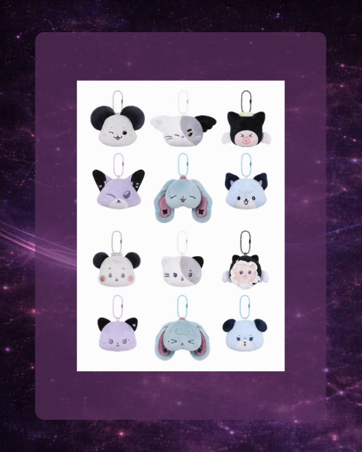 Xdinary Monsters SECRET FACE KEYRING - 2026 Summer Special The Xcape