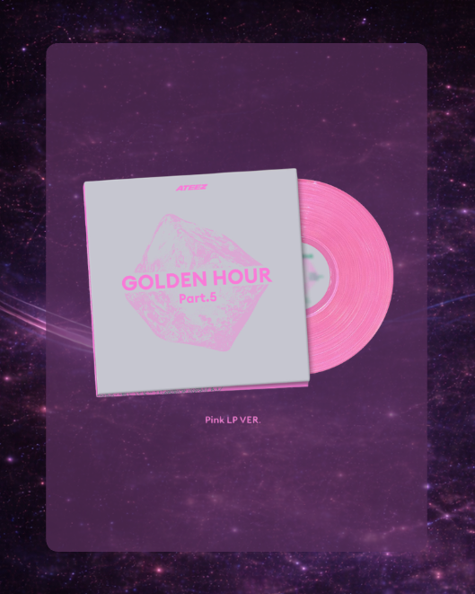 Ateez: Golden Hour Part 5 (Pink LP ver.)