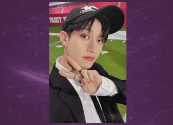 Bang Chan 5-STAR DOME TOUR 2023 SPECIAL GIFT EVENT Photocard