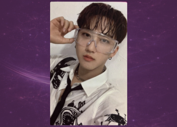Changbin Christmas Evel Photocard (S)