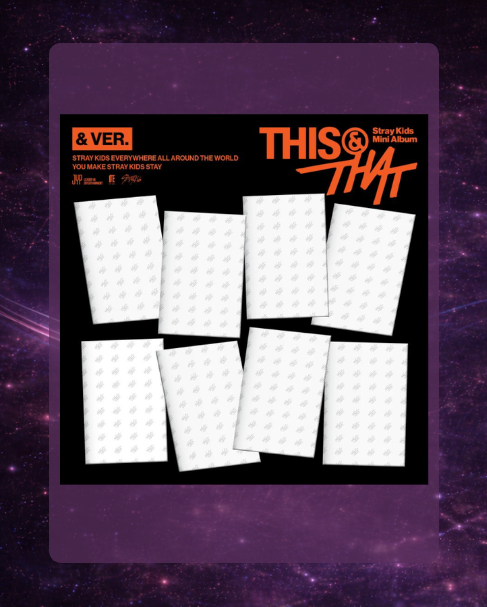 Stray Kids This&That Accordion (& ver.)