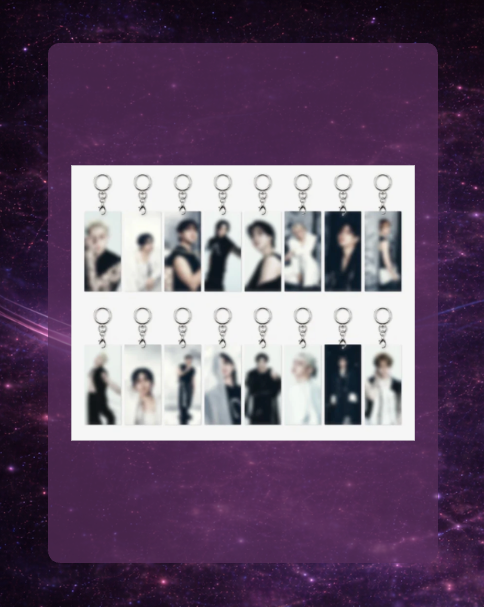 Stray Kids World Tour 'RUN IT': Secret Acrylic Keyring