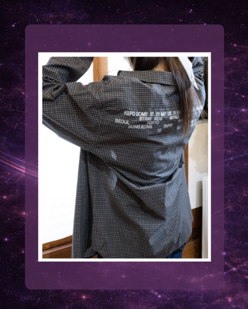 Stray Kids World Tour 'RUN IT': Check Shirt