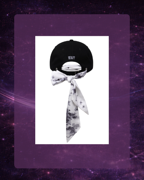 Stray Kids World Tour 'RUN IT': Bandana Ball Cap