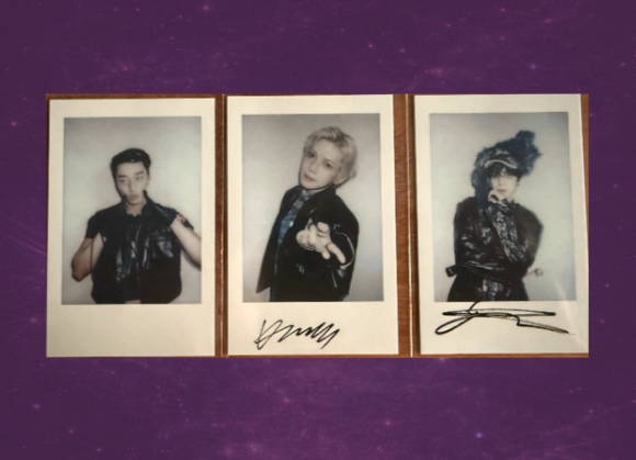 Ateez Golden Hour part 5 Makestar Polaroid Photocard