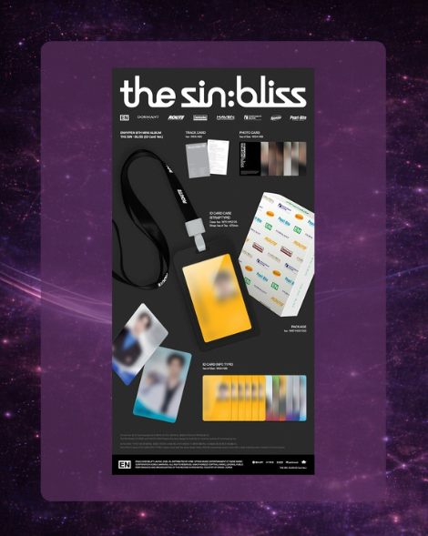 Enhypen The Sin: Bliss [ID Card Ver.]