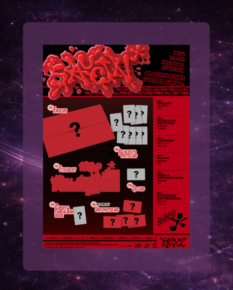 NEXZ Album SAUCIN' (FANS ALBUM ver.)