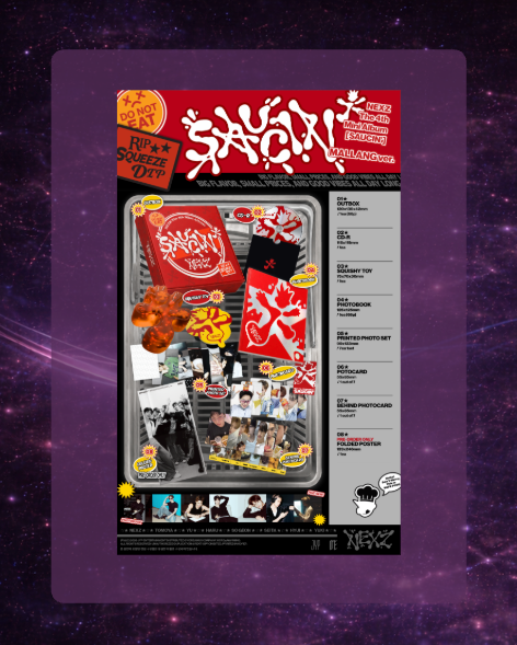 NEXZ Album SAUCIN' (MALLANG ver.)