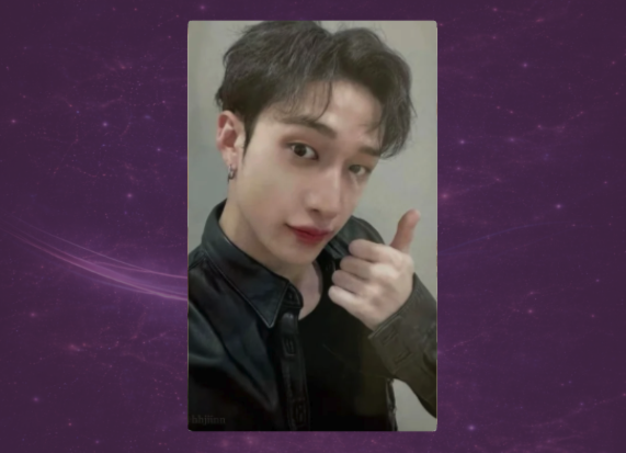 Bang Chan Rockstar Photocard