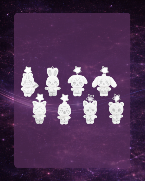 Aniteez in Deja Vu: Silver ANITEEZ Plush Keyring