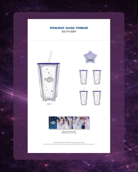 Aniteez in Deja Vu: Starlight Glass Tumbler