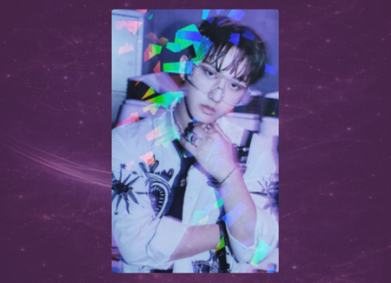 Changbin Christmas EveL Photocard