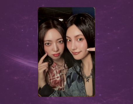 Yuna/Yeji Gold STANDARD ver. Photocard