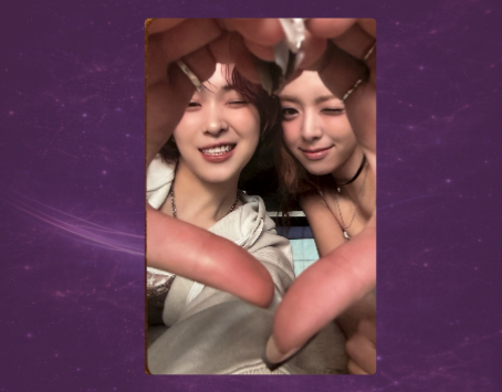 Ryujin/Yuna Girls Will Be Girls Photobook ver. Photocard