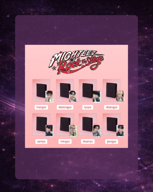 Mighteez Rock the Stage: Passport Case