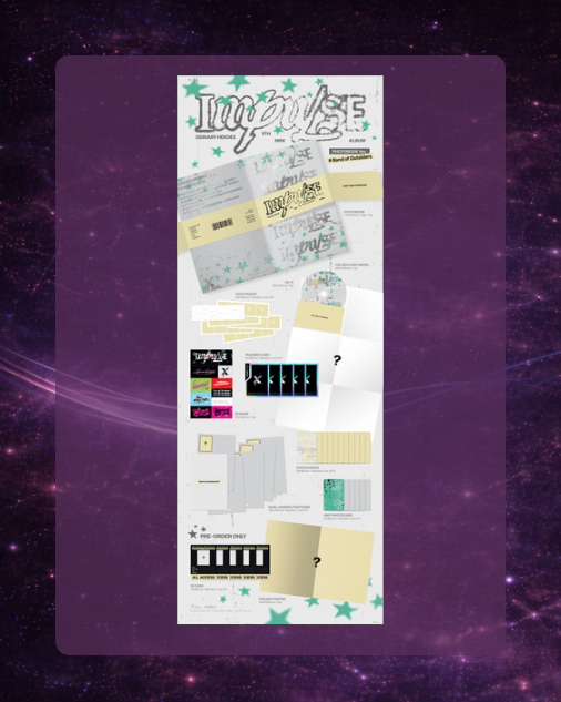 Xdinary Heroes IMPULSE (BACKSTAGE Ver. / Band of Outsiders Ver.)