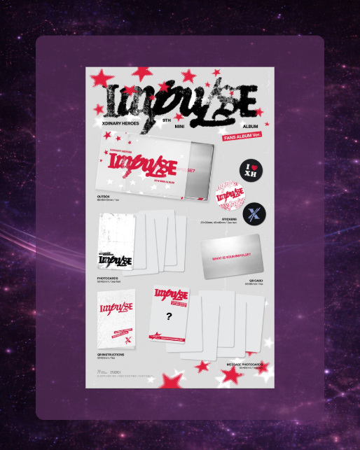 Xdinary Heroes IMPULSE (FANS ALBUM Ver.)