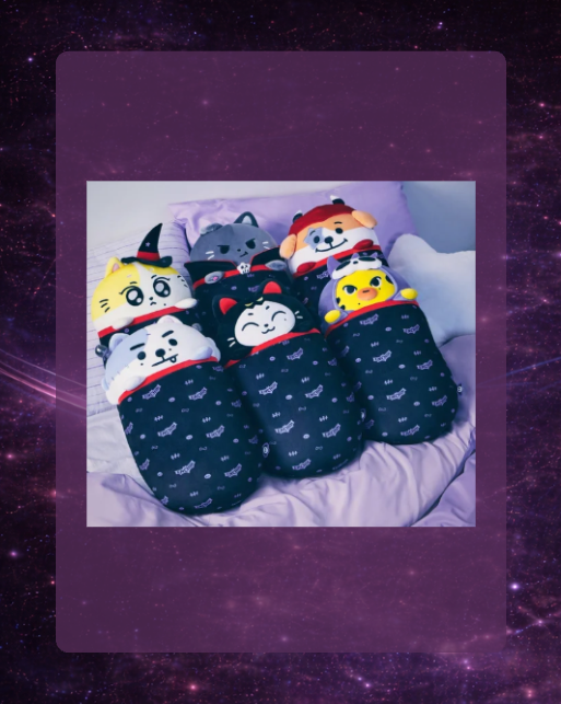Enchin Spooky: Plush Pillow